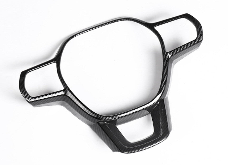 Steering Wheel Frame Cover Trim 1PCS for Honda for Civic 2022-2023 11th Carbon Fiber