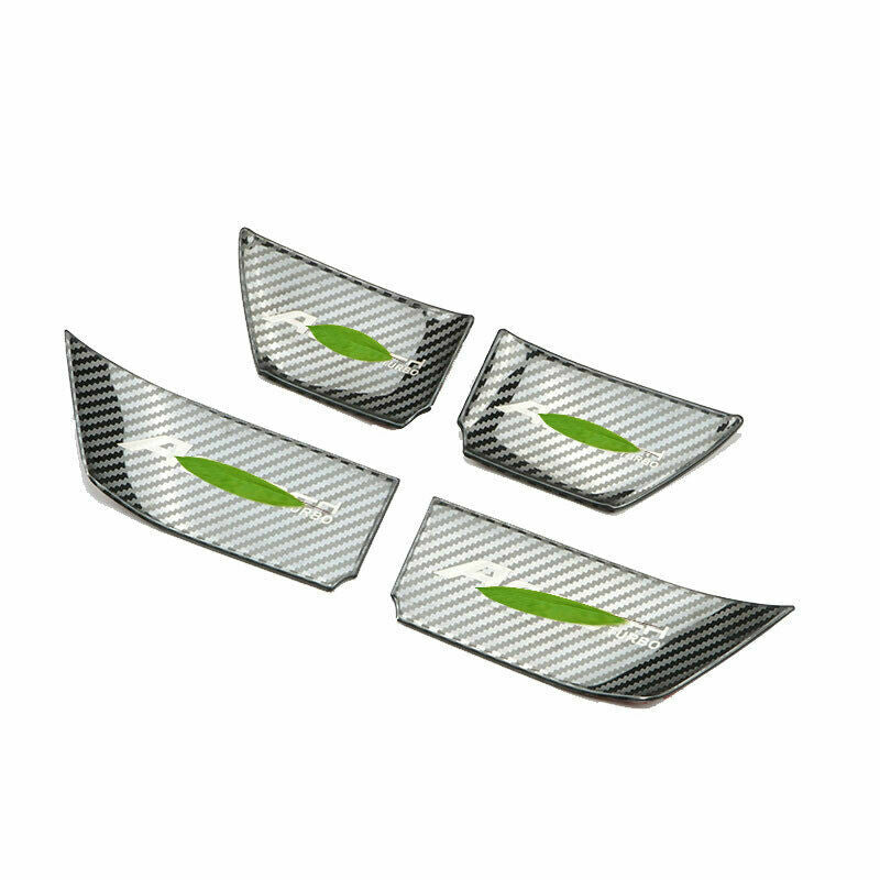 Carbon Fiber Interior Door Bowl Cover Trim Steel for Honda Accord 10th 2018-2020