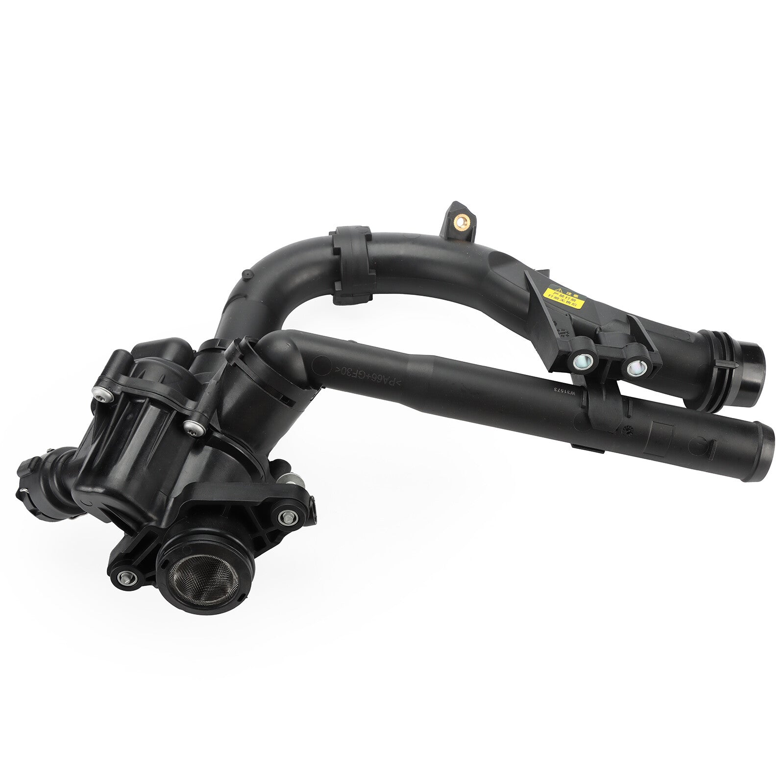 Coolant thermostat housing assembly 2742000115 is suitable for Mercedes-Benz SLK300 and SLC300.