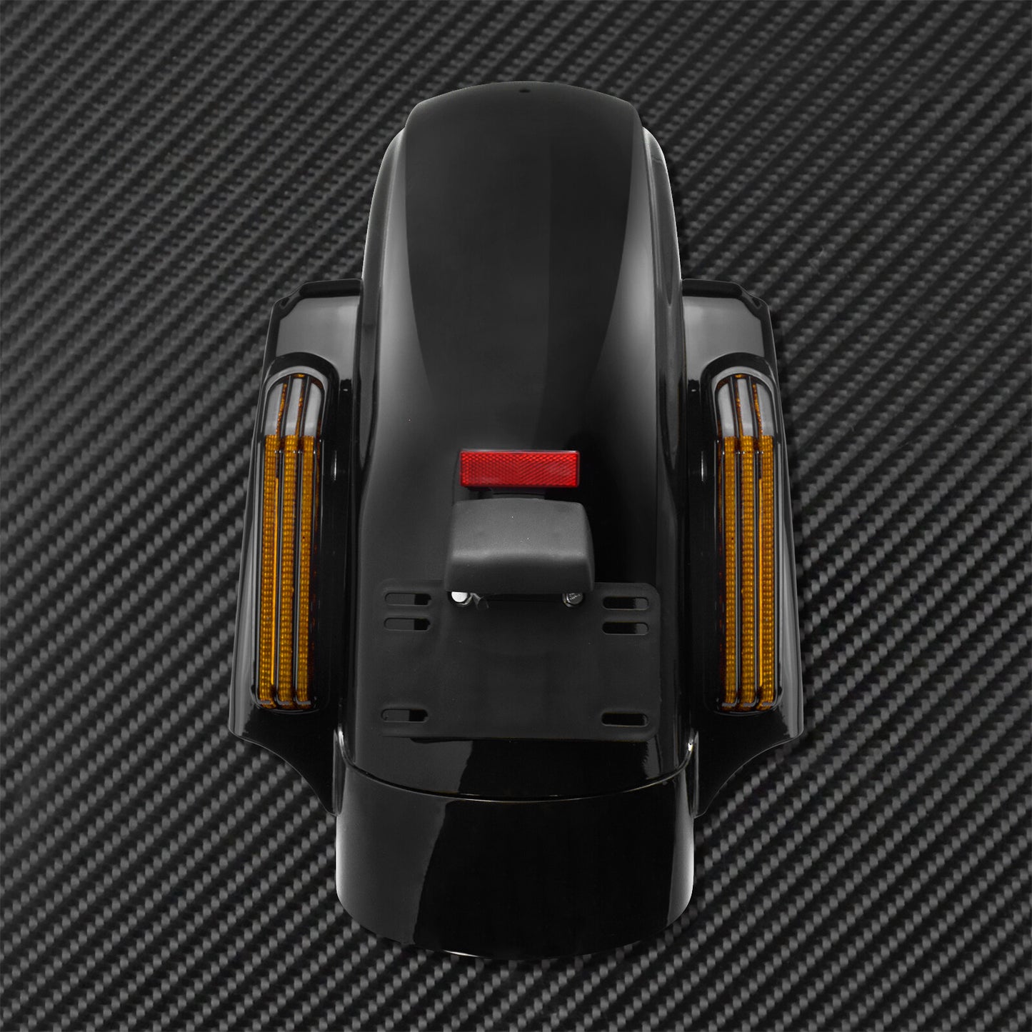 Motorcycle LED Rear Fender System W/Amber Lens Fit for Harley Touring 2014-2020
