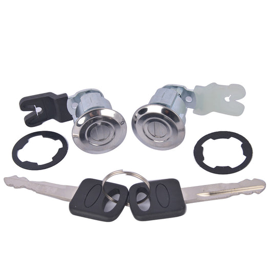 Door Lock Cylinder Keys Set of 2 for Ford E-150 E-250 for Mercury for Mazda Truck SUV