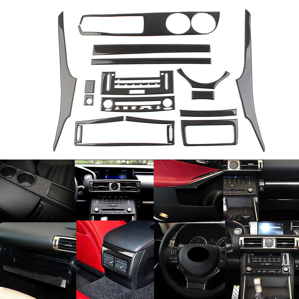 14x LHD Cab Volume Control Cover Steering Wheel Panel Trim for Lexus IS250 IS350