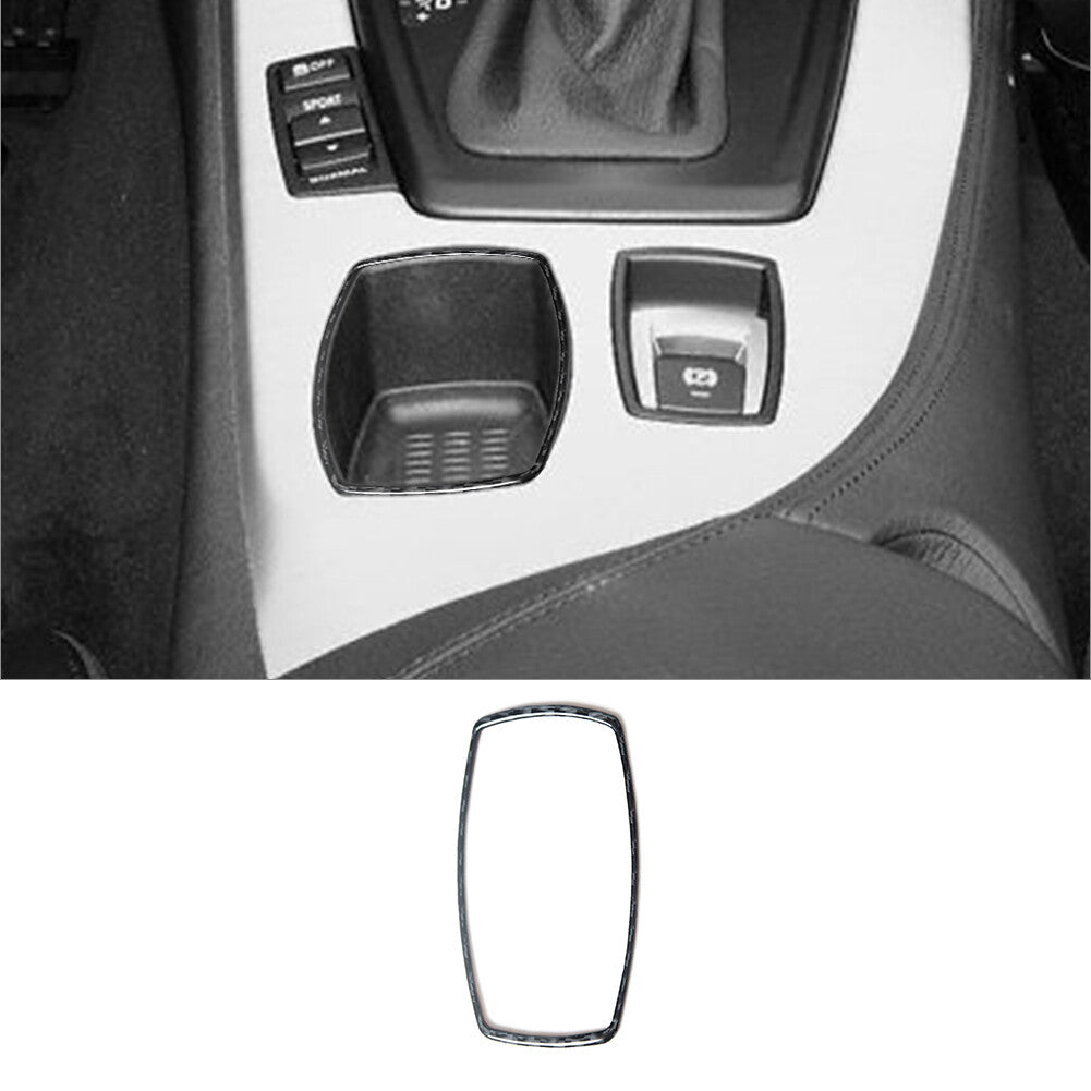 Carbon Fiber Transmission Console Accent Cover Trim for BMW Z4 E89 2009-2016