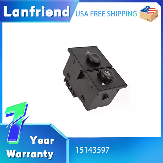 ?15143597 Fog Light Switch Fit for Chevy Malibu 2.0T 2013-2023