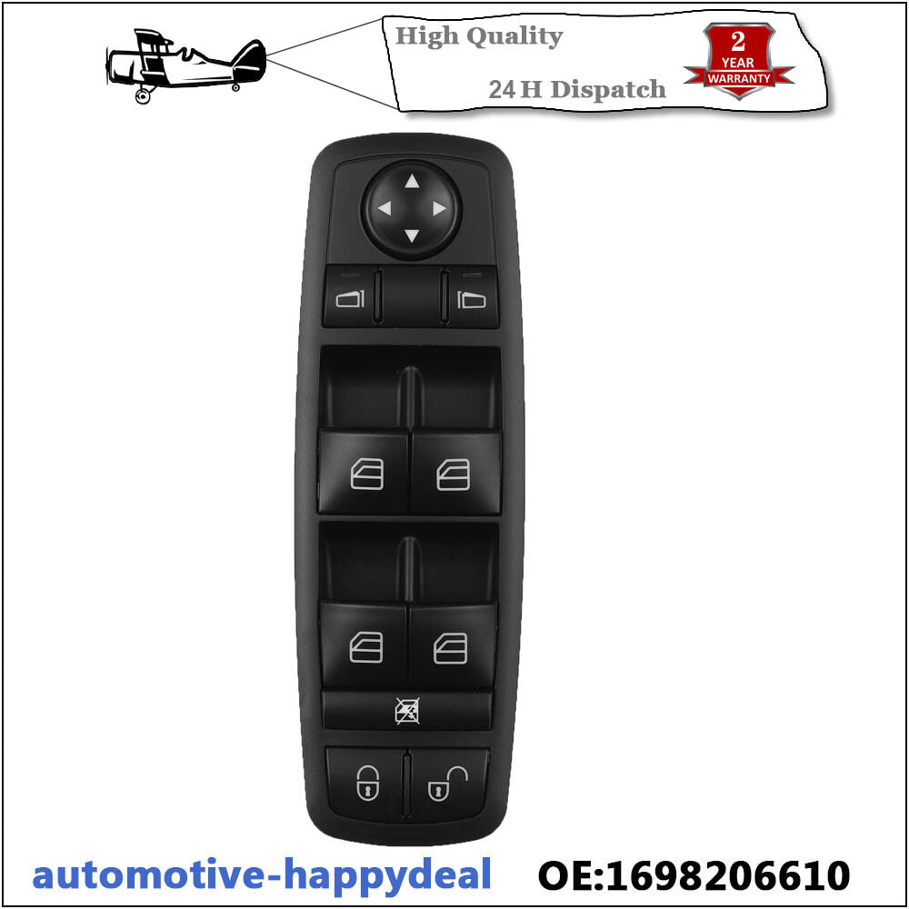 for MERCEDES-BENZ B-CLASS W245 2005-2011 MASTER POWER WINDOW SWITCH A1698206610