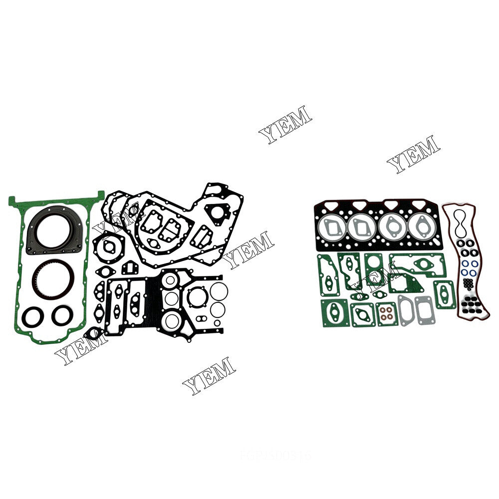 1004-4T Complete Washer Kit with Head Washer U5LT1178 U5LB1163 For Perkins Engines