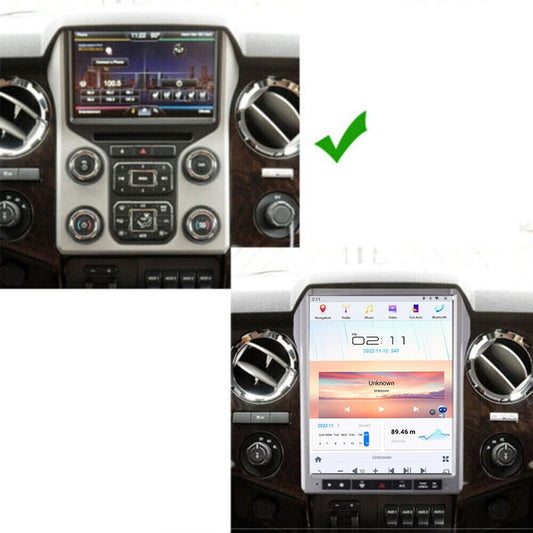 12.1 Car GPS Radio Android for Tesla Vertical Screen for Ford F250 F350 2013-2016