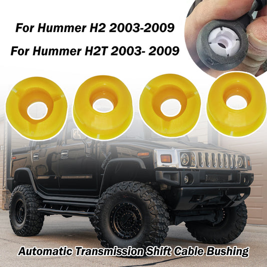 4X for Hummer H2 H2T Shifting Fix Gear Selector Shifter Cable Bushing Grommet
