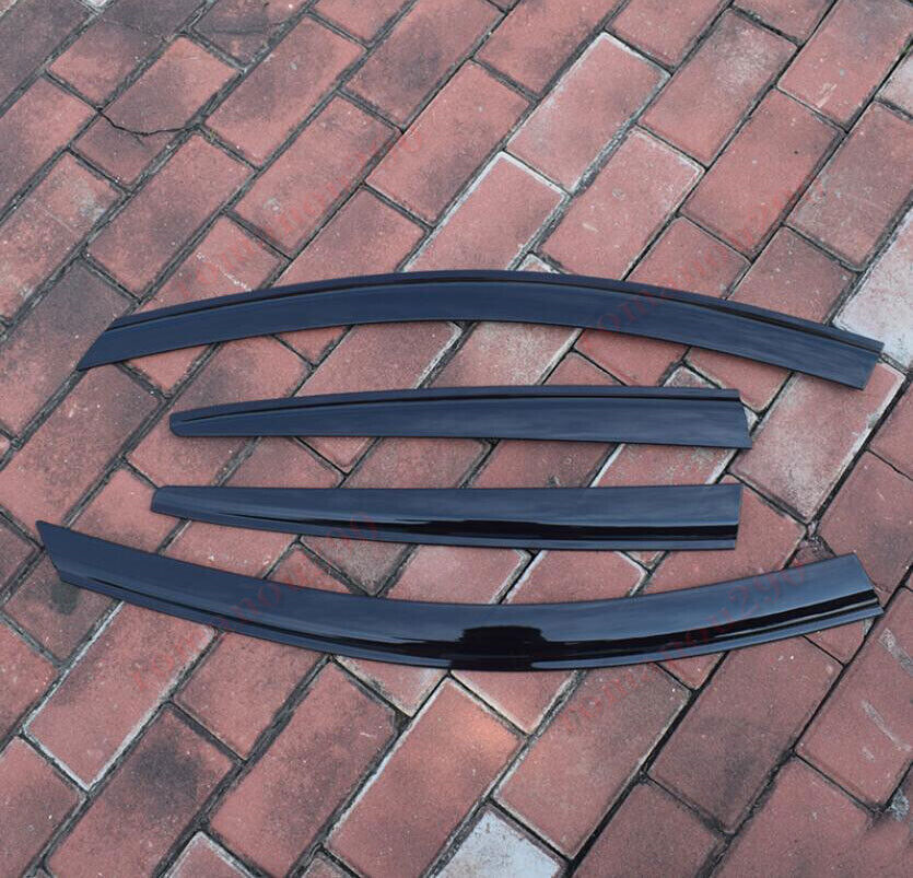 for Mazda 3 Hatchback 2014-18 Smoke Window Visor Vent Sun Shade Rain Guard trim