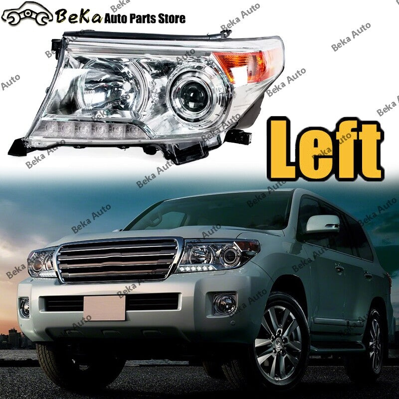 Left for Toyota Landcruiser FJ 200 2012 13- 2015 Headlight Head Light Lamp Suip