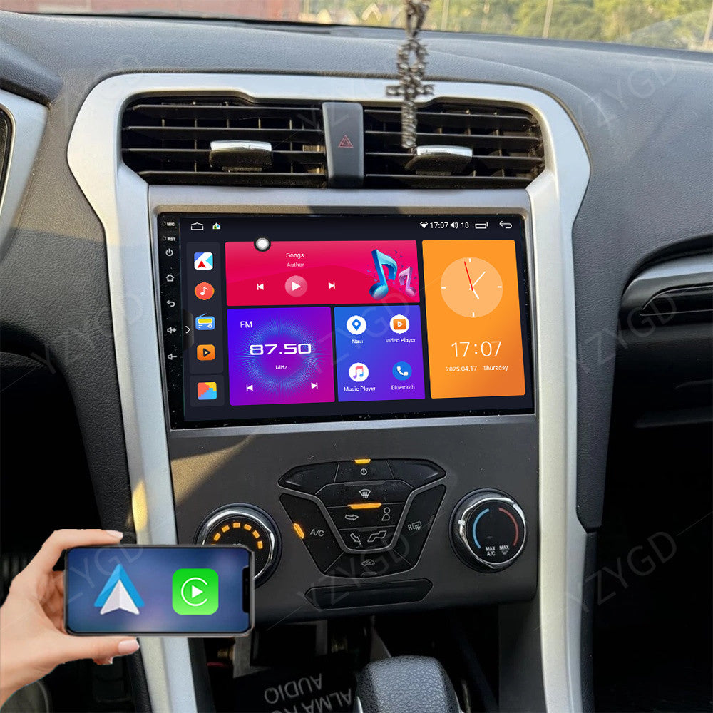 for Ford Fusion Mondeo 2013-2016 Carplay Android Car Radio Stereo GPS DSP Screen