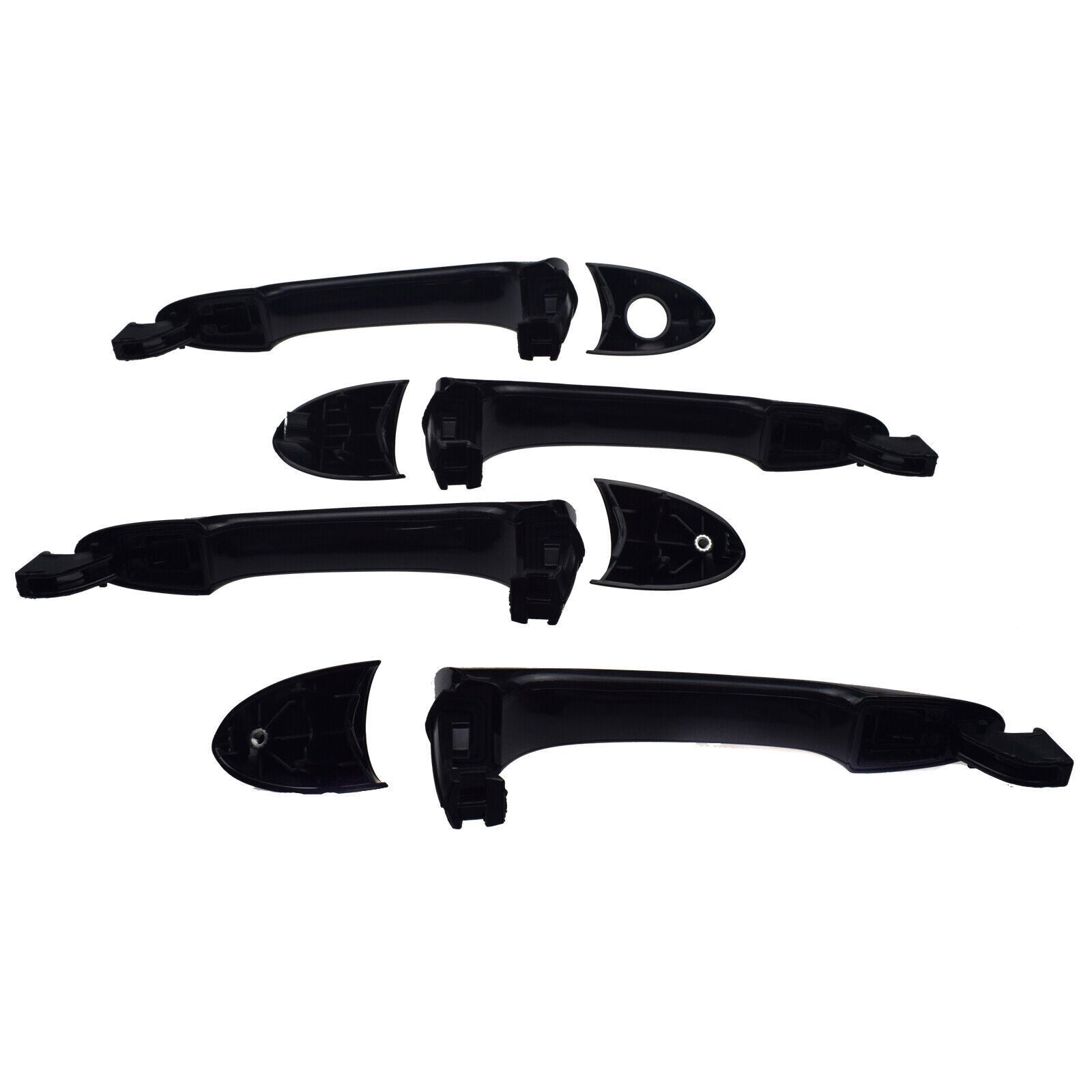 for Hyundai Sonata 2011-15 Exterior Outside Door Handles Primed FL RL RR 4PCS