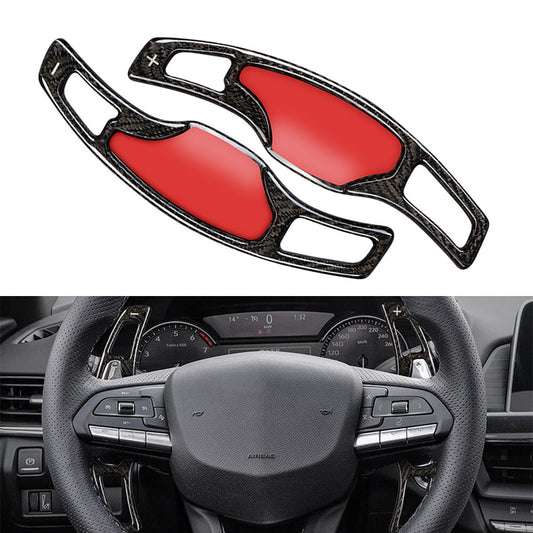 Steering Wheel Paddle Shifter Extension for Cadillac CT5 2020-2022 Carbon Fiber