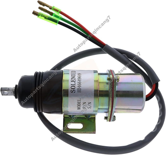 Stop Solenoid 716-30153 716/30153 Compatible for JCB Excavator 8052 8060