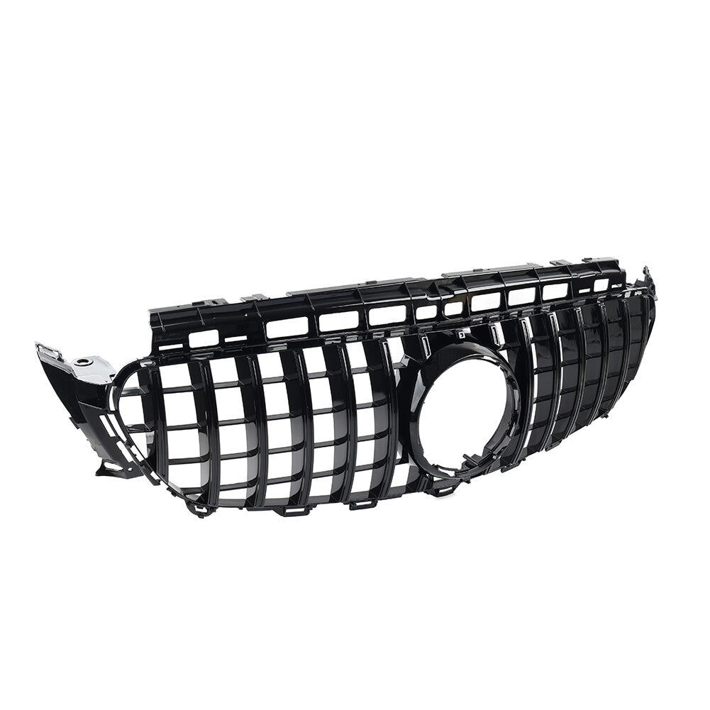 GTR Style Front Bumper Hood Radiator Grille for Benz E Class W213 2016-2020