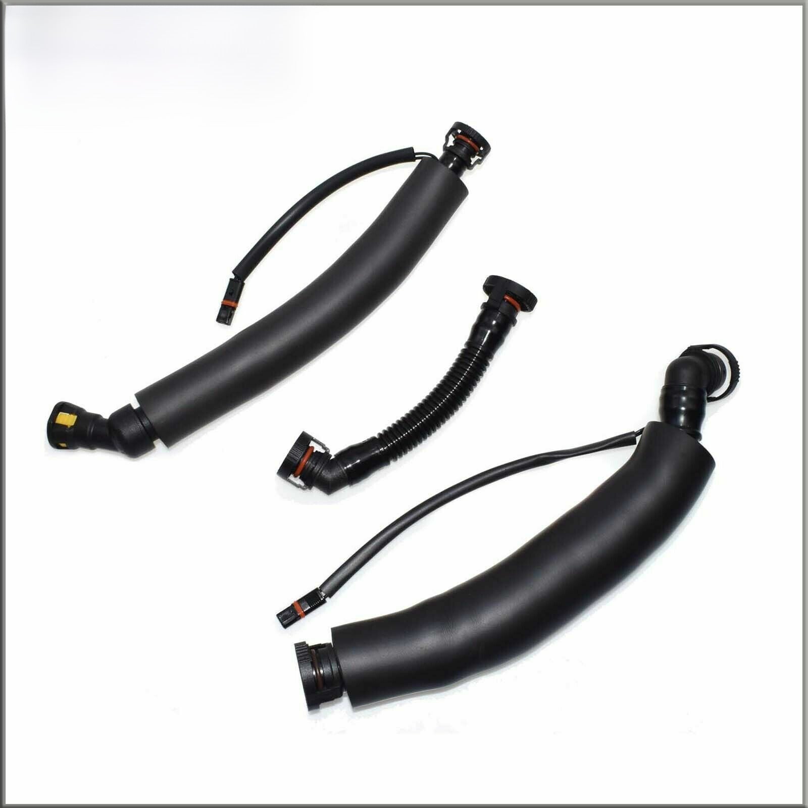 for BMW E60 E90 E91 325i 330i 525i 11157567801 Crankcase Vent Breather Hoses Kit
