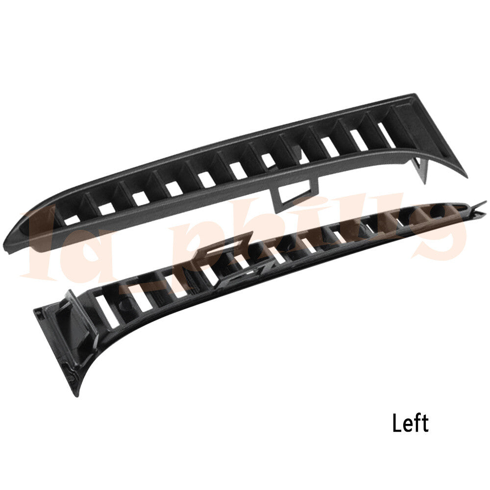 2pcs Fits for BMW M4 F82 Black Front Bumper Left + Right Side Air Inlet Grille