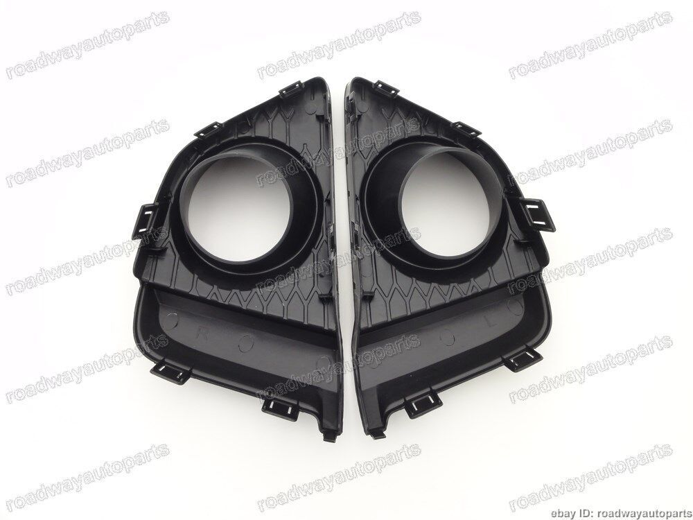 1Pair Left Right Front Fog Light Lamp Cover Bezel Trim for Honda FIT 2015 2016