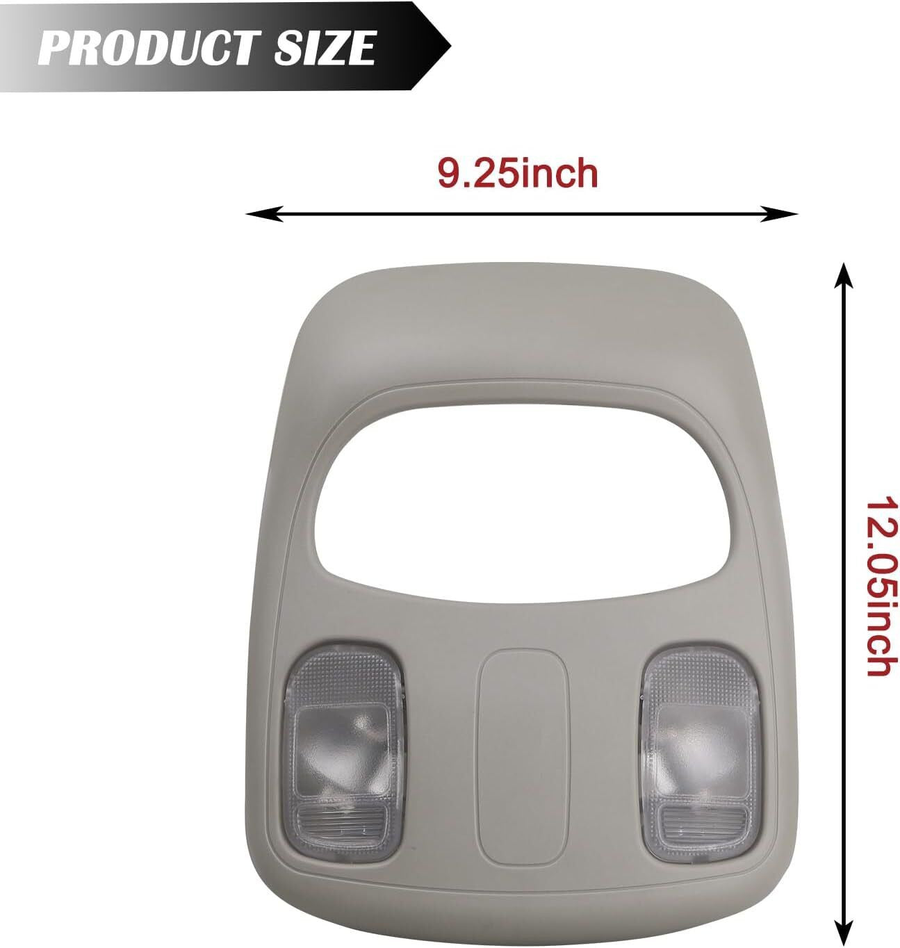 1DK78BD1AA Overhead Console Housing Assembly For 2006-2009 for Ram 1500 2500 3500