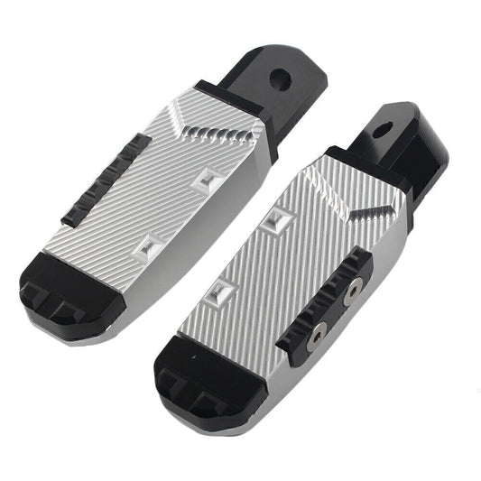 Rear Passenger Footrests Foot Pegs Pedal for Yamaha YZF R1 R6 R1M R1S Silver