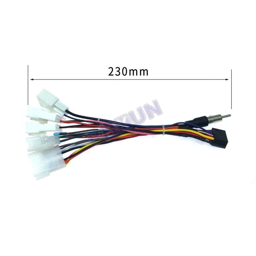 16 Pin Power Wiring Harness Connector Adapter For 2004+ for Toyota Stereo Navigation