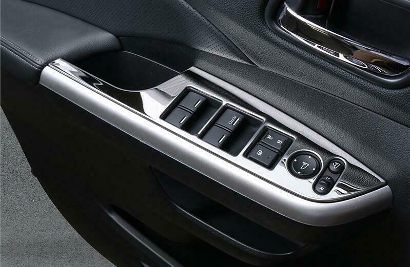 for Honda CRV CR-V 2012-2016 Chrome Steel Glass Window Lifting Lock Panel Trim