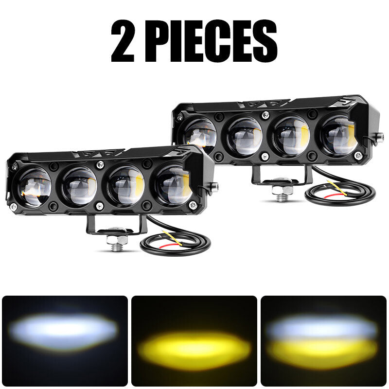 5 inch LED Work Light Bar Spot Flood Fog Lamp For Driving Offroad Truck SUV ATV