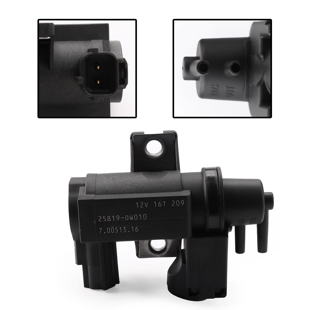 The new turbocharger solenoid valve is suitable for LEXUS RC350/300/200T 25819-0W010
