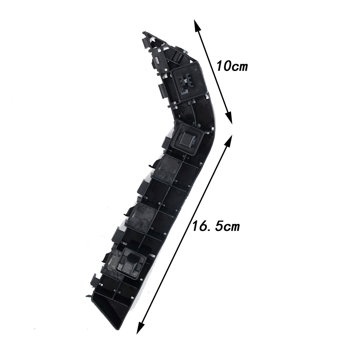for Honda for Civic Sedan Front Bumper Retainer Bracket Support 2pcs LH RH Black