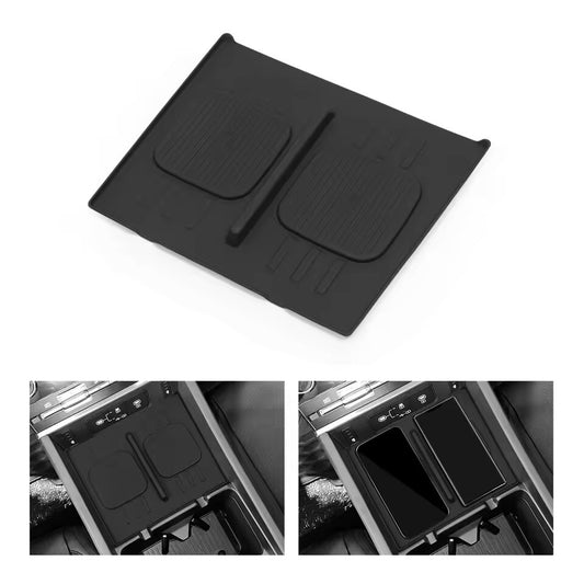 for Hyundai Santa Fe 2024 2025 Anti-Slip Pad Center Console Wireless Charger