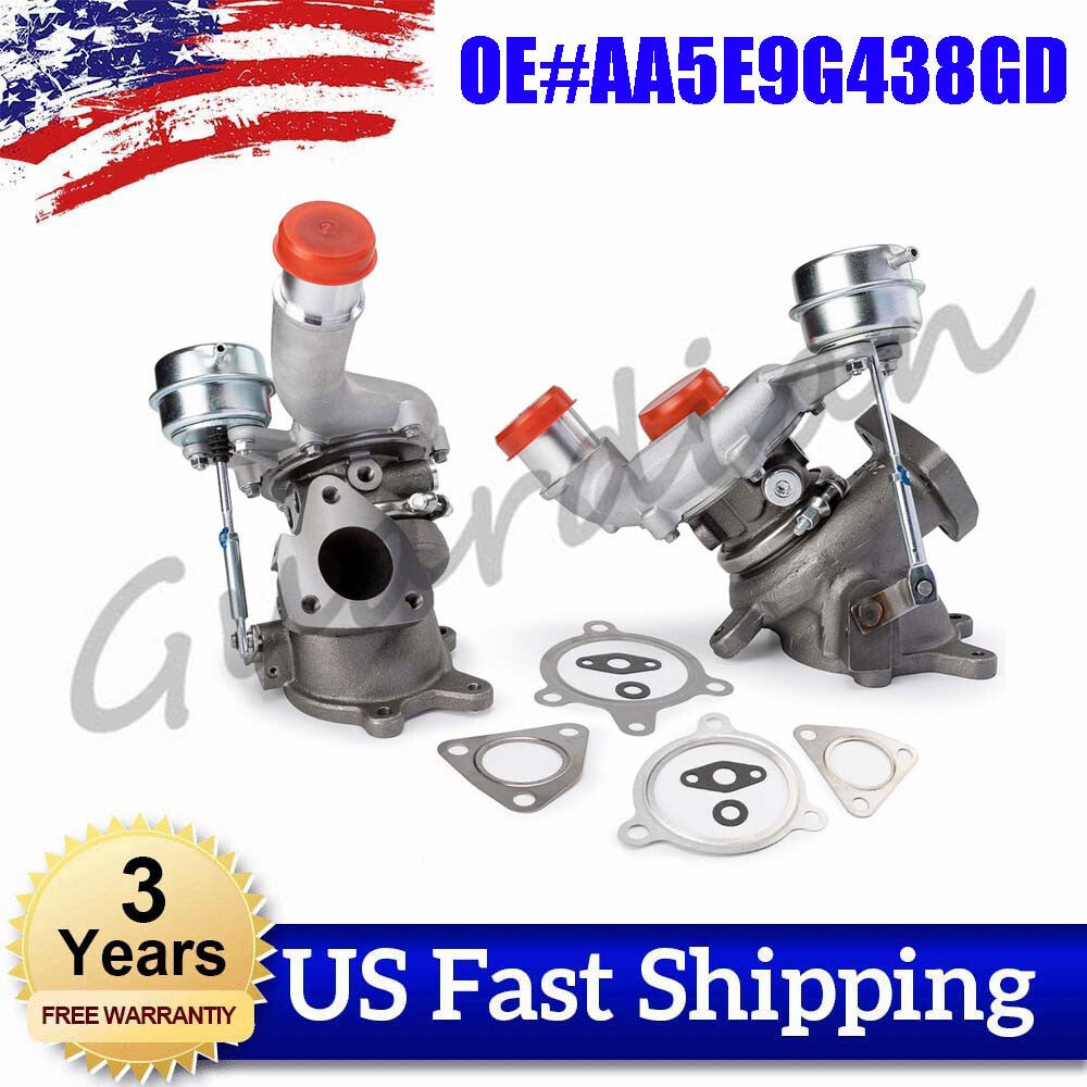 RHLH Turbocharger AA5E9G438GD Kit for Lincoln MKT MKS and for Ford FLEX TAURUS