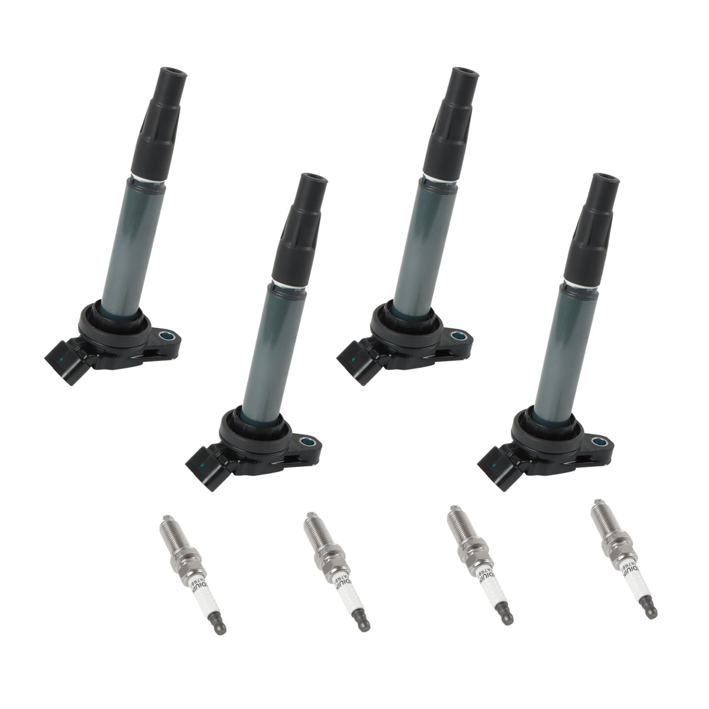 4X Ignition Coil  Spark Plug for Toyota for Corolla Prius for Lexus 1.8L 09-17 UF596