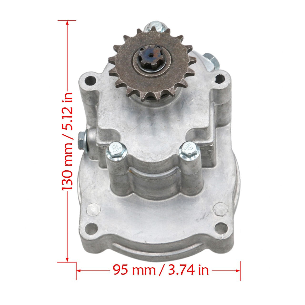 2-stroke 17T gearbox transmission clutch suitable for go-karts, off-road vehicles, off-road bicycles, scooters