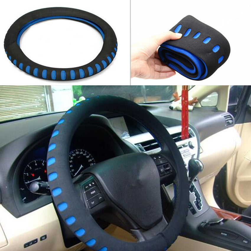 Car Steering Wheel Grip Cover Sup Soft EVA Bubble Cotton Sport Nonslip Cover