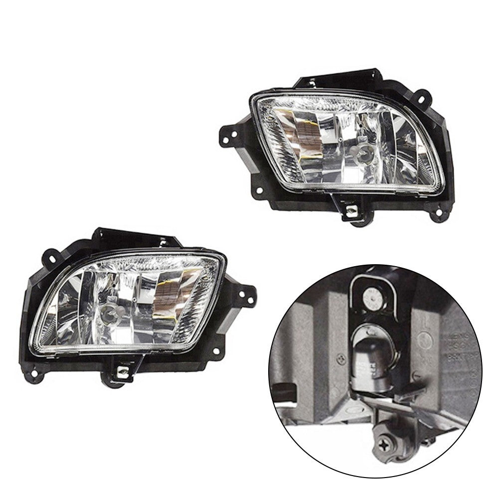2 Pcs for Hyundai Sonata NF Ser 2 2008-2010 Front Bumper Fog Light Driving Light