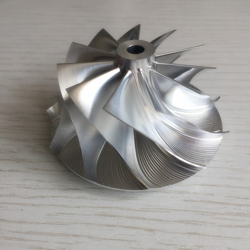 GT15-25 47.50/60.01 mm 11+0 Blade Performance Turbine Billet Compressor Wheel