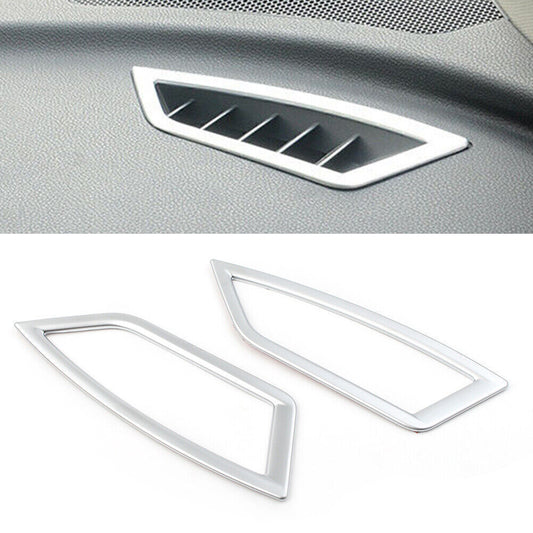 2x Front Dashboard Air Condition Vent Outlet Cover Fit for Subaru Forester 2019 2020