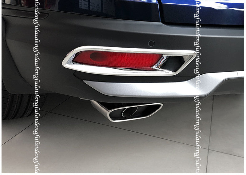 for Honda CR-V CRV 2020-2022 Chrome Rear Bumper Fog Light Tail Lamp Frame Trim