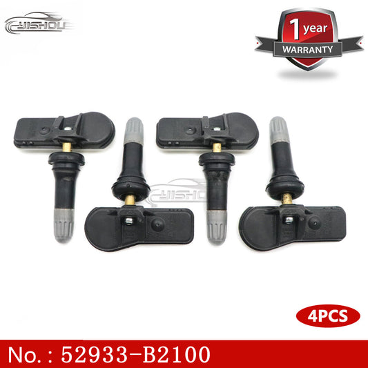 52933-B2100 new 4-Piece TPMS Tire Pressure Monitoring Sensor Set for 2014-2019 for Kia Soul