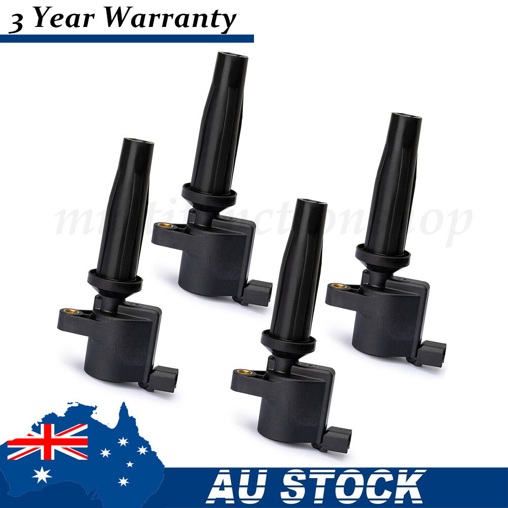 4PCS 4M5G-12A366-BC NEW Ignition Coils Pack for Ford for Mazda 3 2.3L l4 2004-2005