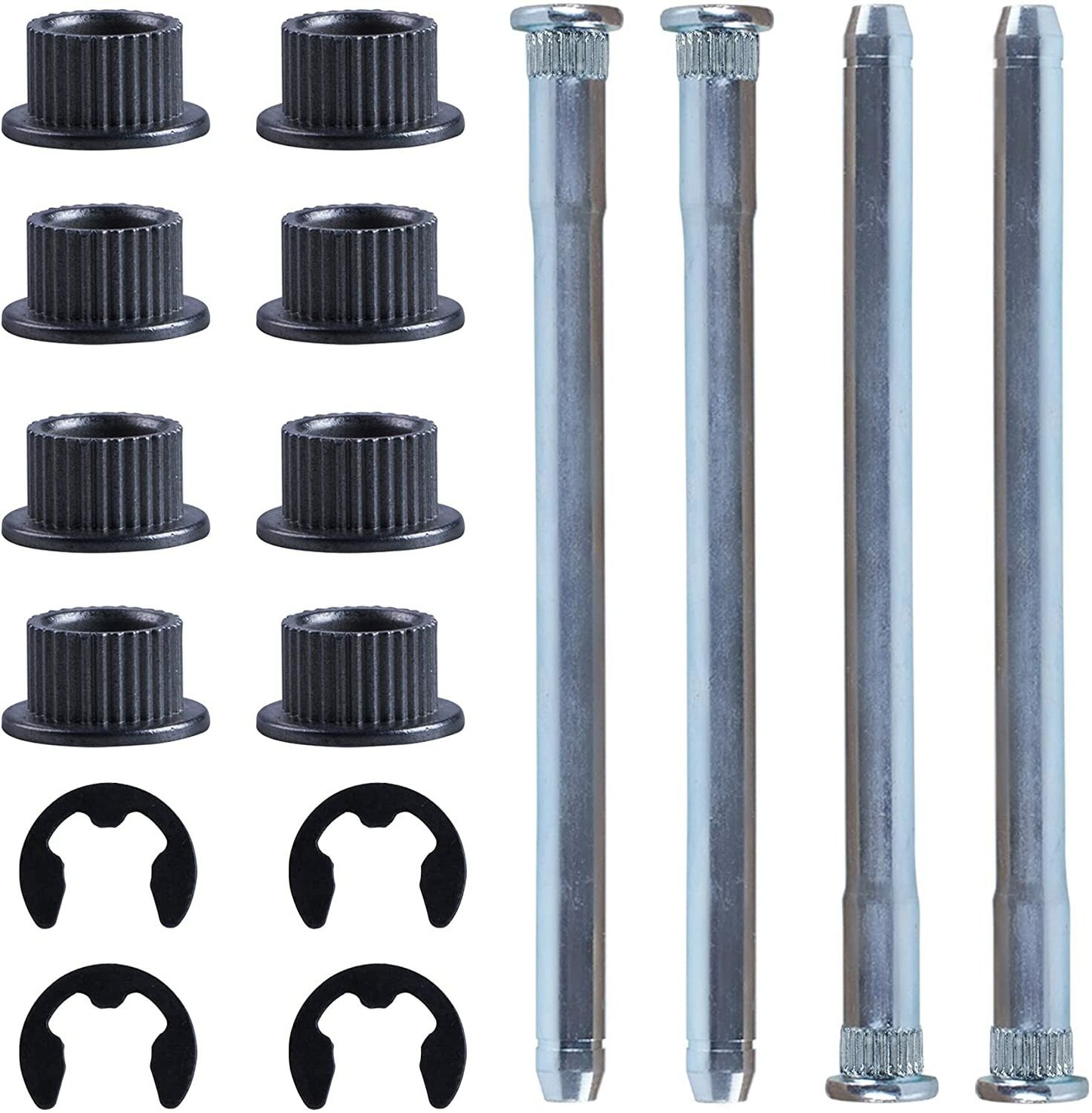 Door hinge pin kit, 4 pins, 2 doors compatible with 88-02 for GMC full-size truck/SUV.