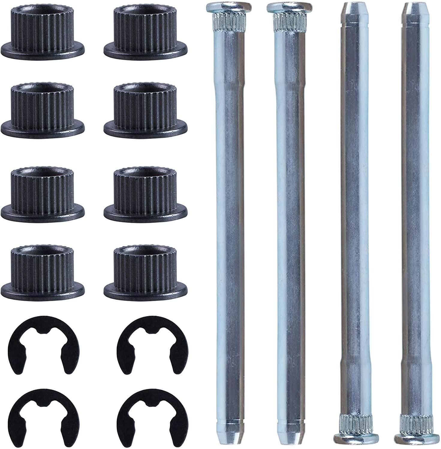 Door hinge pin kit, 4 pins, 2 doors compatible with 88-02 for GMC full-size truck/SUV.