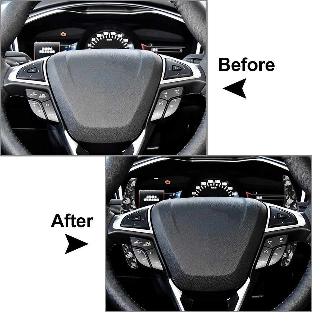 Steering Wheel Shifter Paddle Extension for Ford Mondeo Taurus Edge For