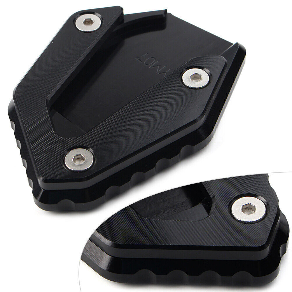 kickstand Foot Support Side Pad Black for YAMAHA MT-07 TRACER700 FZ-07 2014-2021