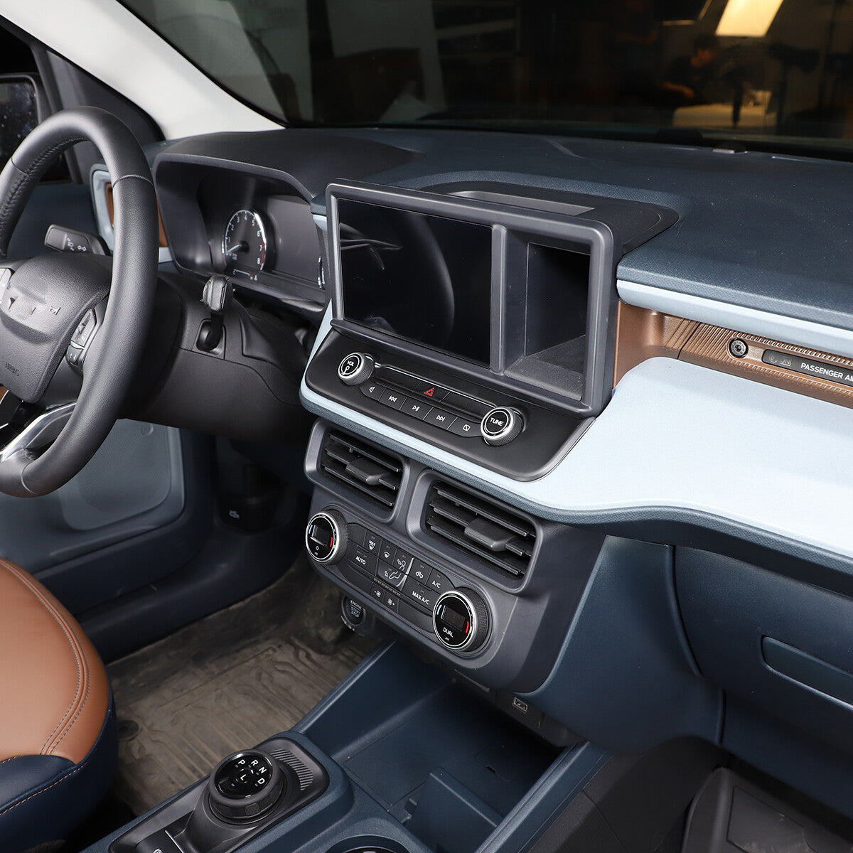 2-Piece Matte Black Front Grille V-Shaped Cover Ring for Alfa Romeo Giulia 2017-20