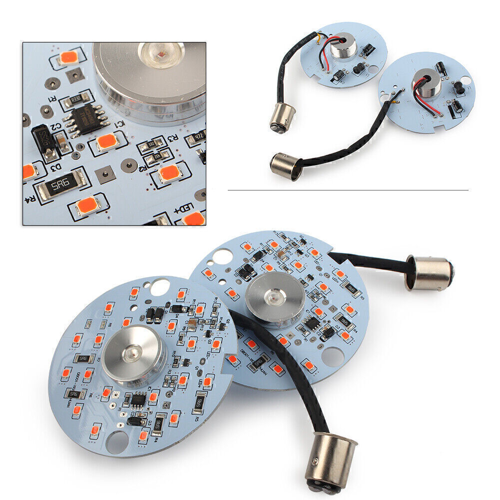 Paar 1157 LED Blinkleuchte Tagfahrleuchte Licht f¨¹r for Harley Electra Glide Ultra