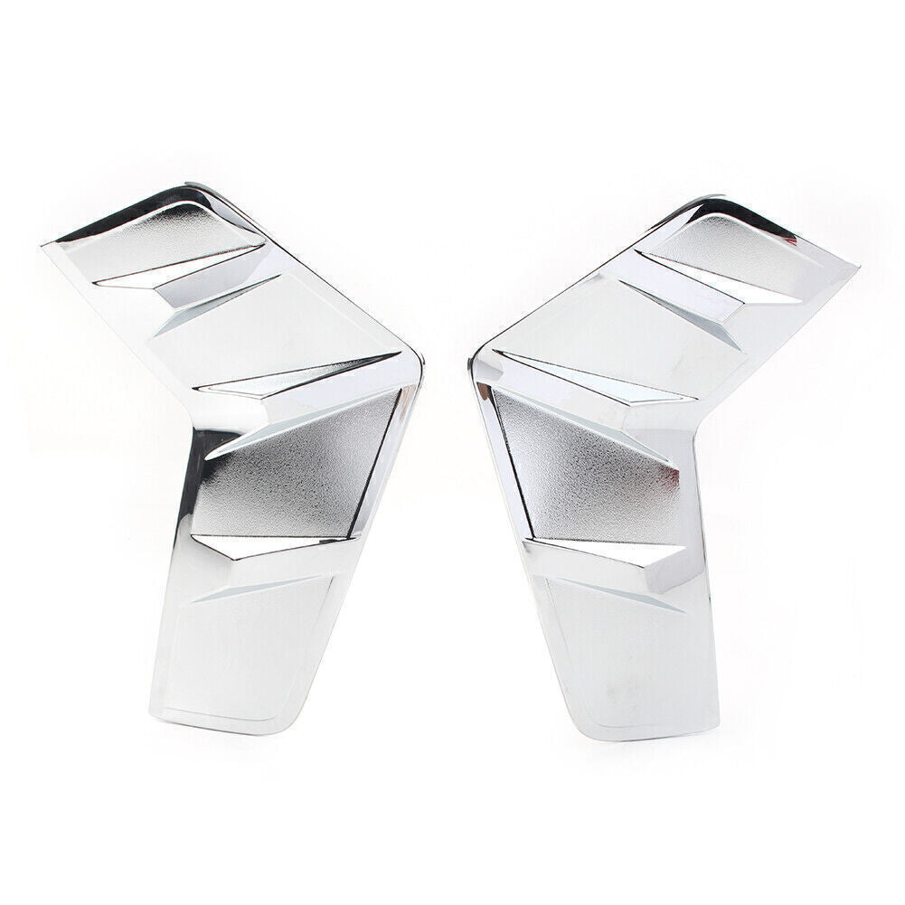 Front Fog Light Lamp Cover External Frame Trim Chrome Fit for Toyota RAV4 2019-2021