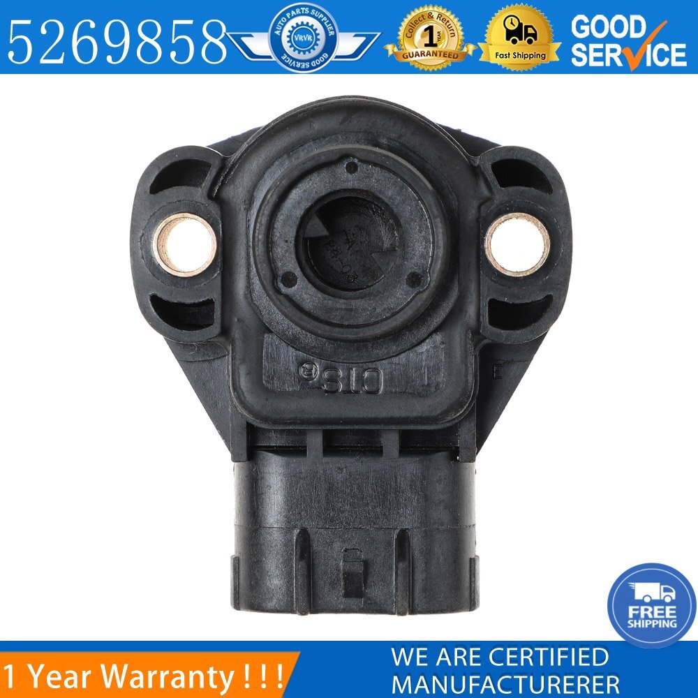 5269858 Throttle position sensor suitable for Chrysler , for Dodge , for Plymouth , and for Mitsubishi .