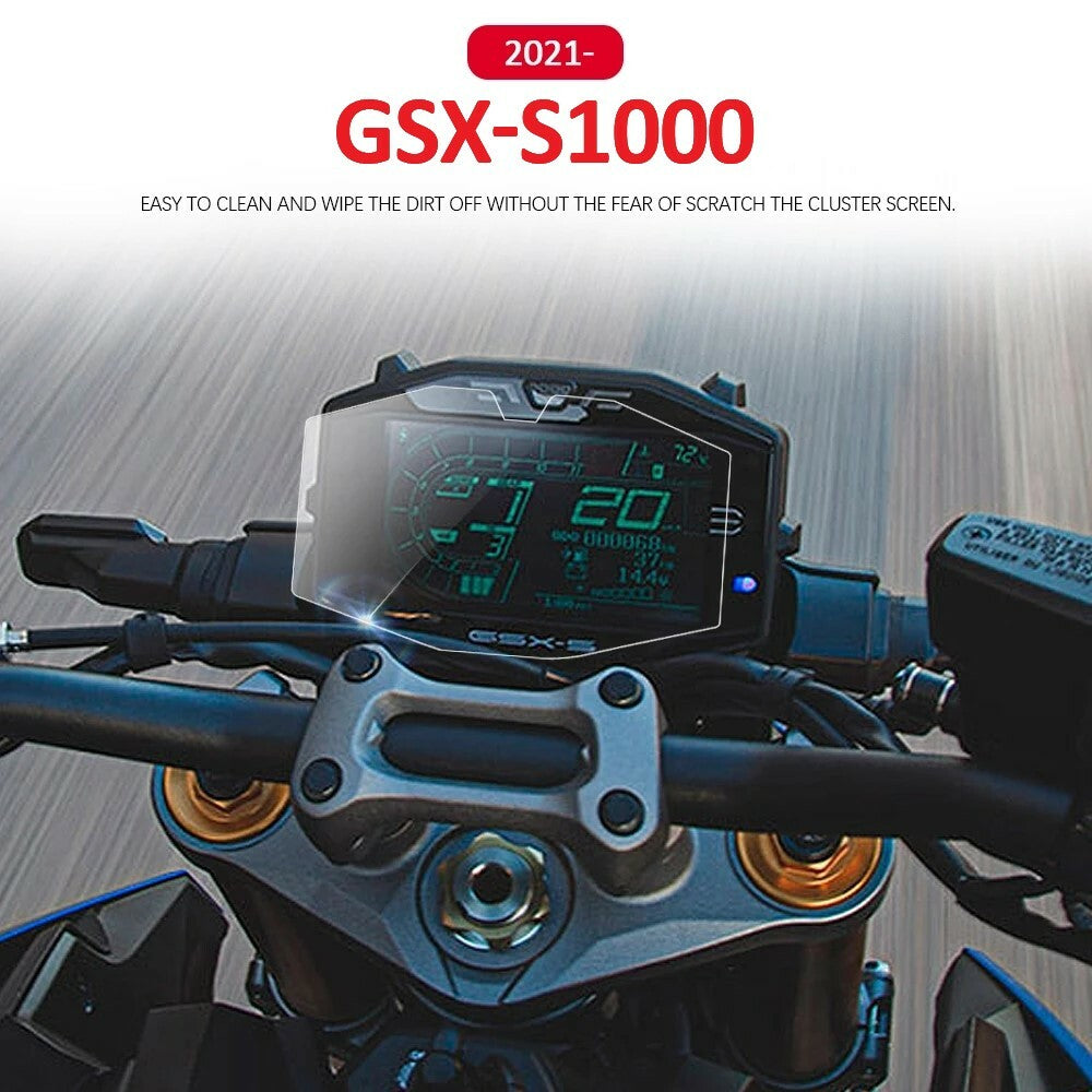 for SUZUKI GSX-S1000 Motorcycle Scratch Protection Film Screen Protector