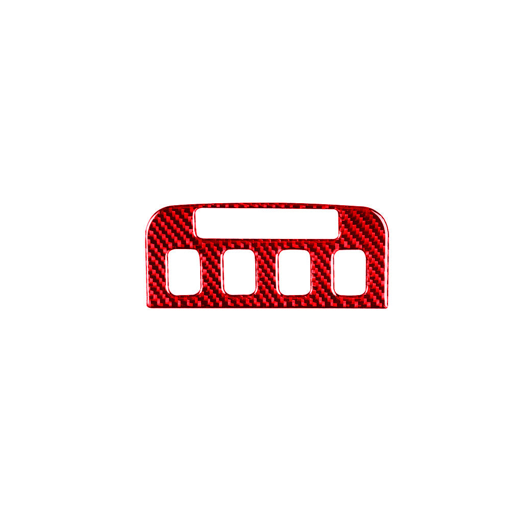 Red Carbon Fiber Interior Cover Trim Fit for Lexus GS 2006-2011